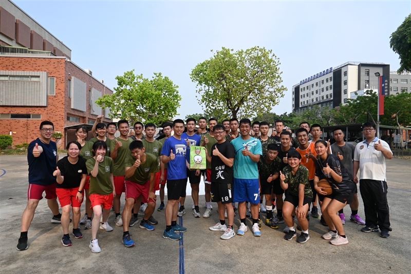 臺南憲兵隊籃球聯誼賽 凝聚團隊向心4