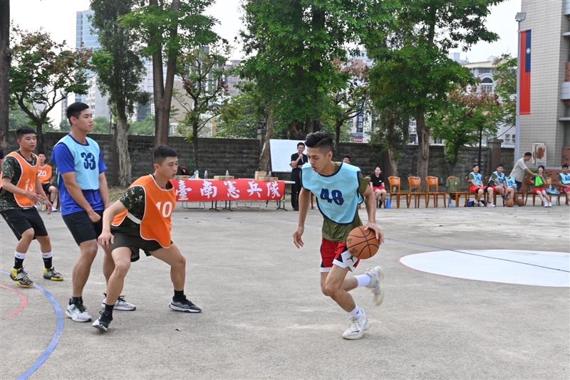 臺南憲兵隊籃球聯誼賽 凝聚團隊向心2