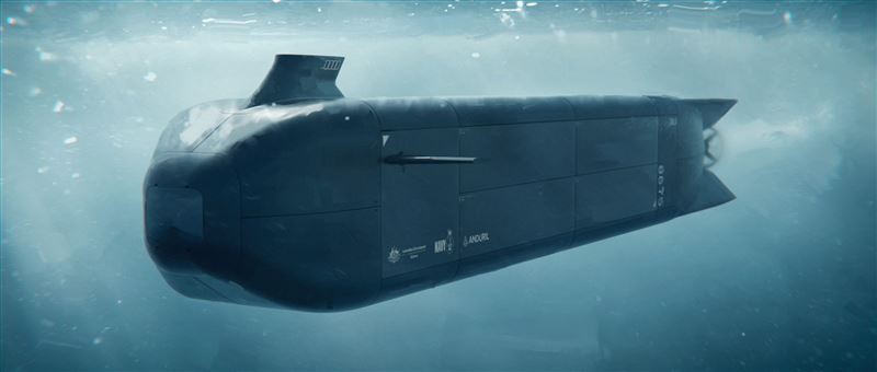 澳接收「幽靈鯊」無人載具 強化水下戰力2