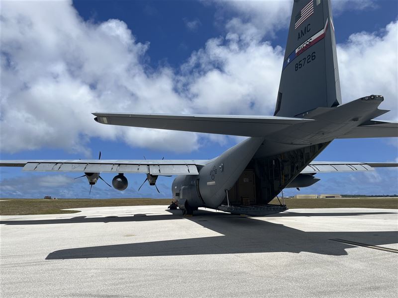 26小時從德州到關島 C-130J創運輸機飛行紀錄1