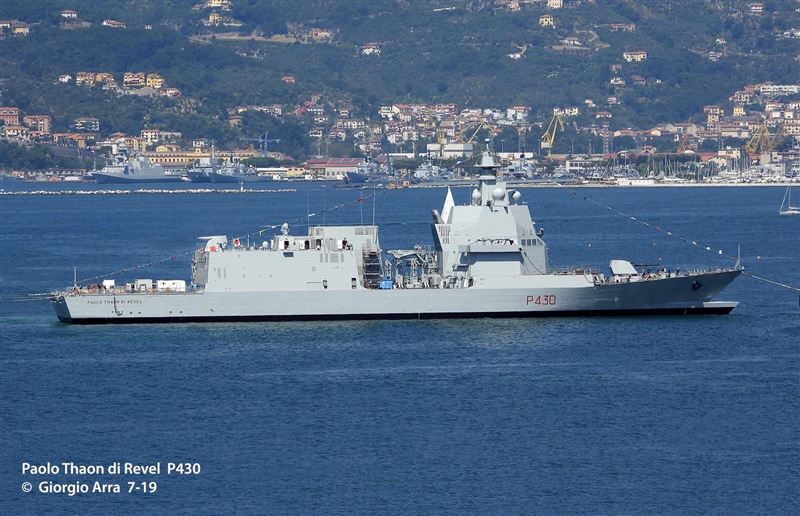 【武備巡禮】歐洲海上新銳  義大利PPA輕型巡防艦1